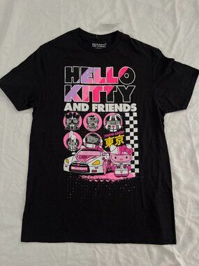 Hello kitty Tokyo speed t shirt Friends Sanrio racing